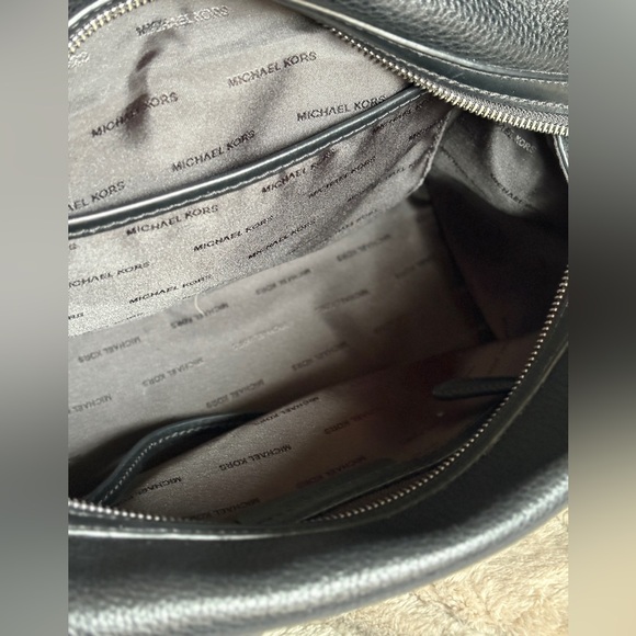 Michael Kors Geneva Large Satchel Black - Picture 14 of 14